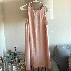 Charles Henry Blush Shift Dress